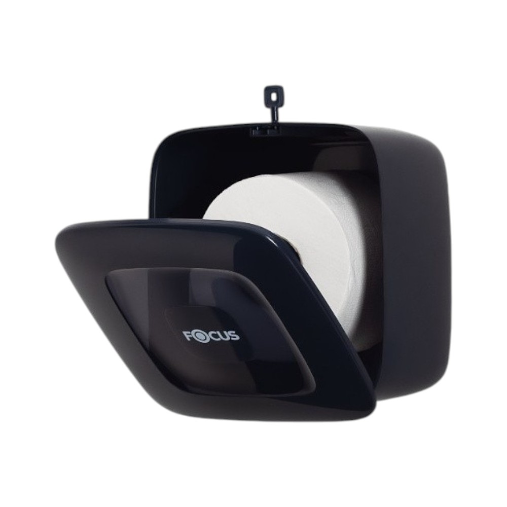 Диспенсер Focus для туалетной бумаги в средних рулонах, черный
