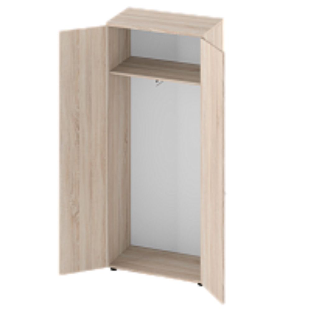 Коллекция Баден Шкаф для одежды Б-9.1912, 800х443х1912 мм, сонома