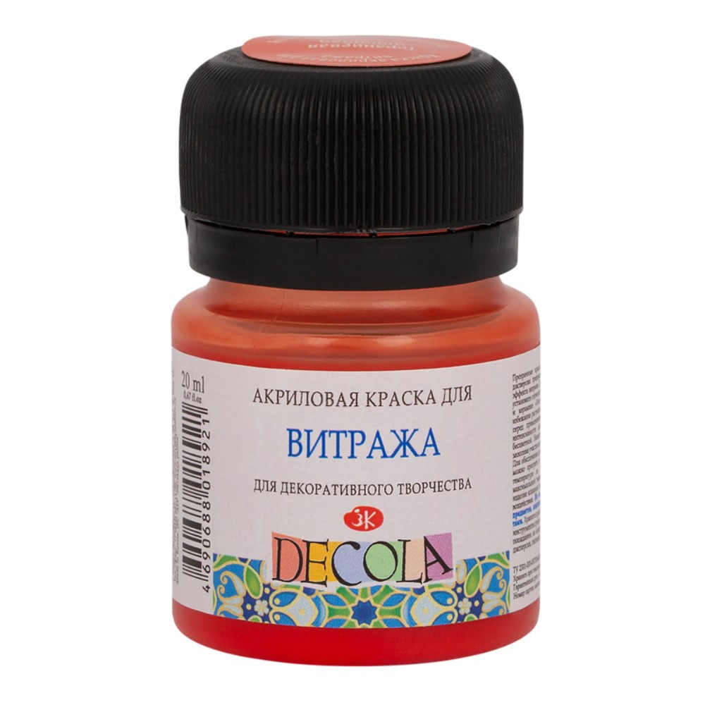 Краска акриловая для витража 