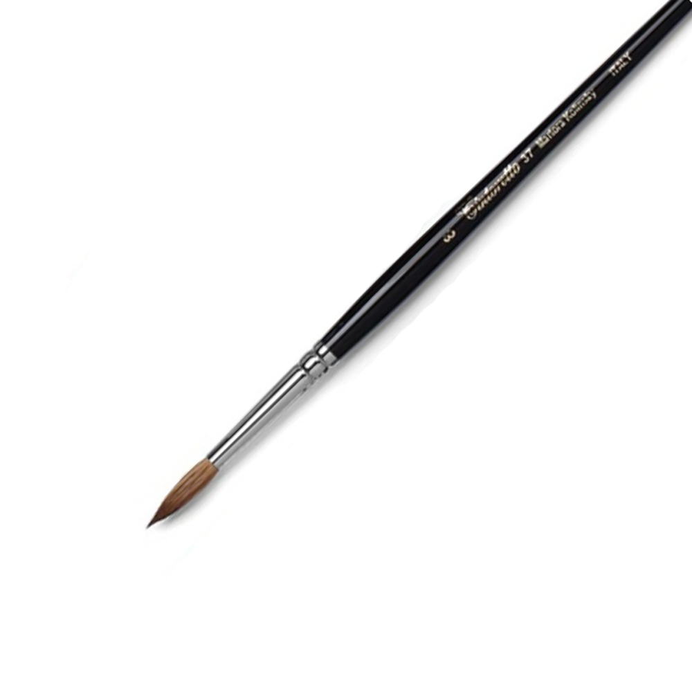 Кисть для рисования "Tintoretto  Martora Kolinsky SIB", сибирский колонок, круглая, №8