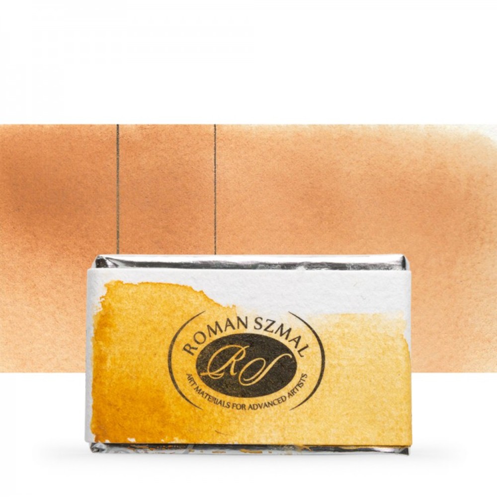 Краски акварельные "Aquarius", 106 охра жёлтая, кювета