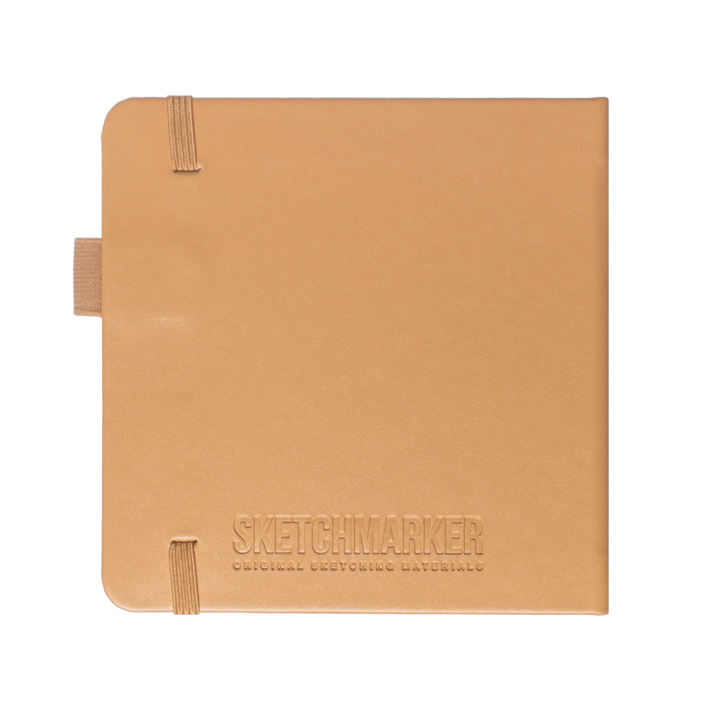 Скетчбук "Sketchmarker", 12x12 см, 140 г/м2, 80 листов, капучино