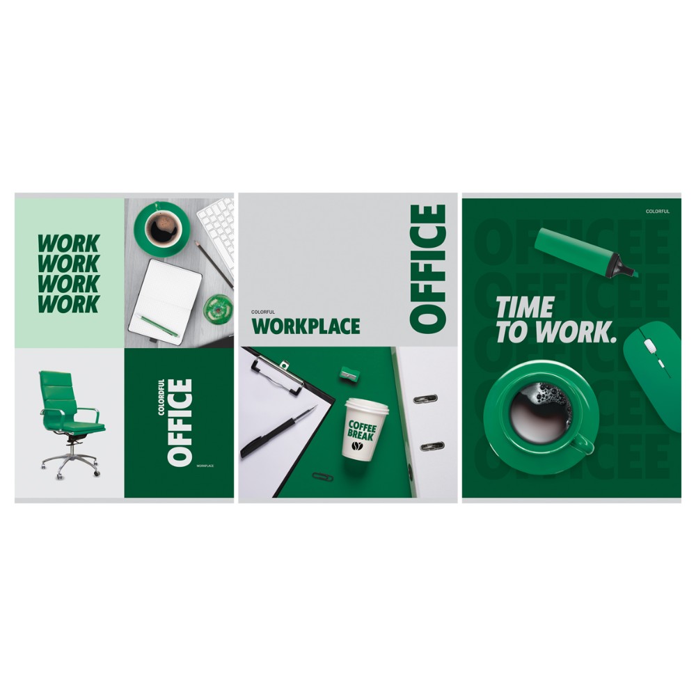 Тетрадь "Office", А4