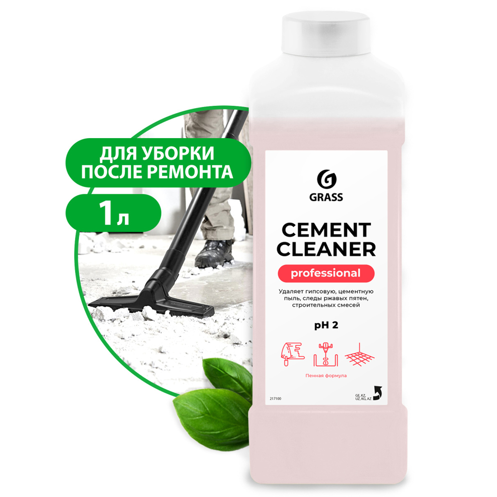 Средство моющее после ремонта "Cement Cleaner"