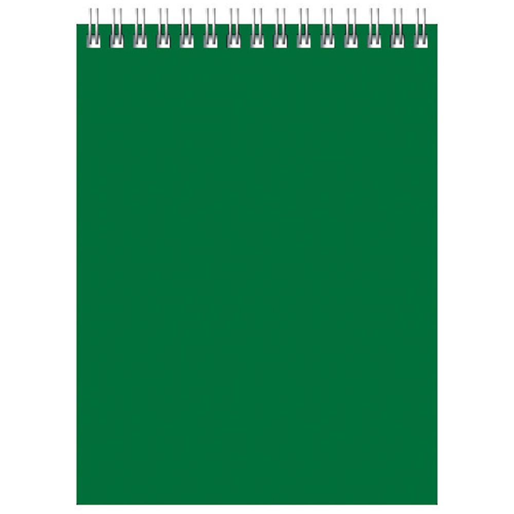 Блокнот "Для конференций", А6, 60 листов, клетка, зеленый