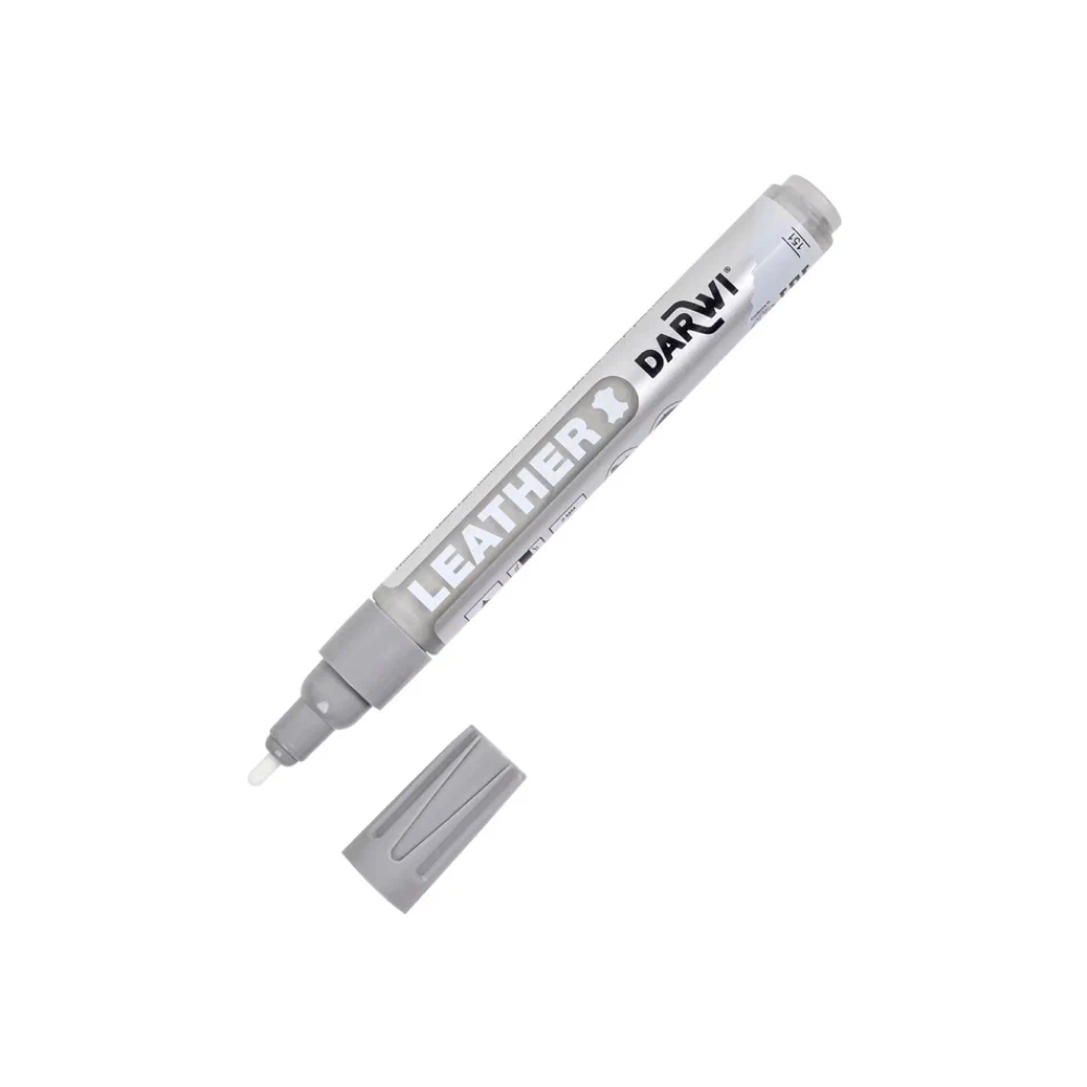 Маркер акриловый для кожи "Darwi", 2 мм, холодный серый