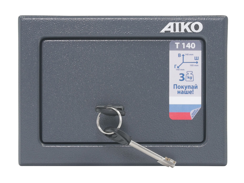 Сейф мебельный AIKO Т-140 KL, 140x195x140 мм - 5