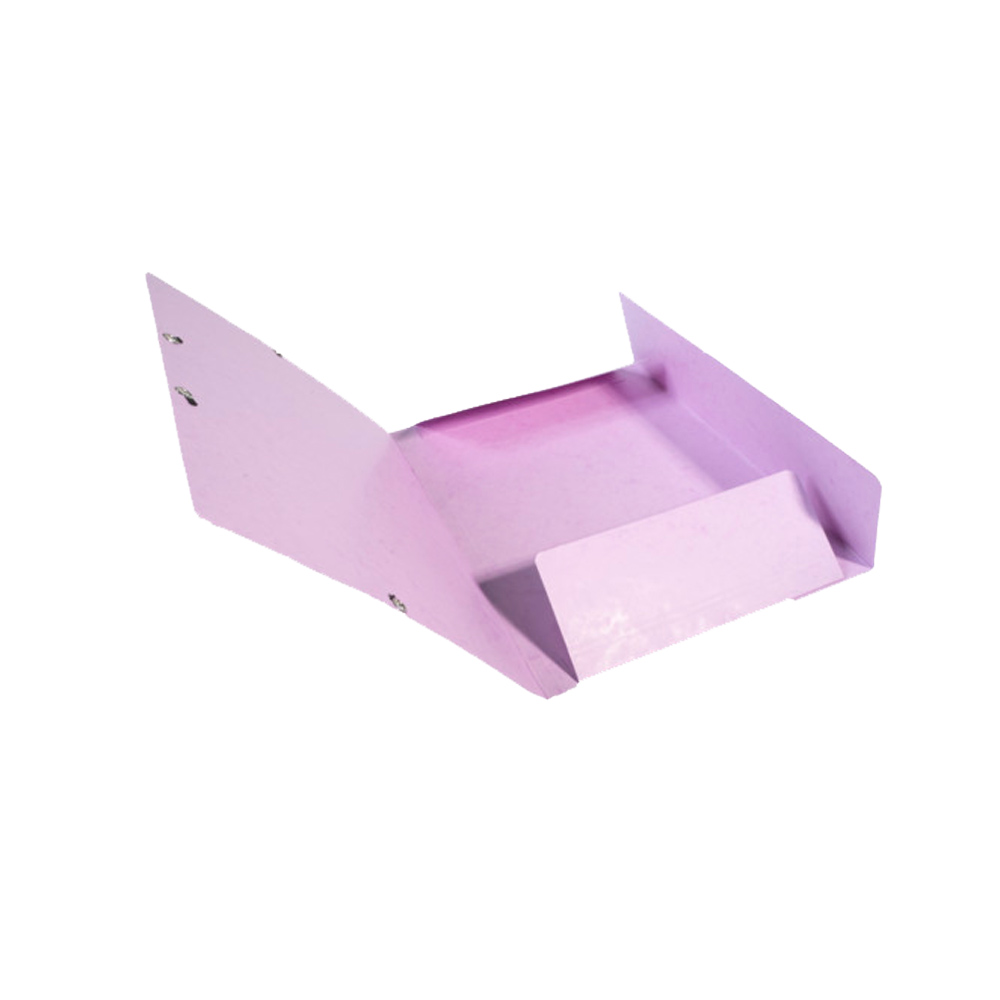 Папка на резинках "Aquarel", А4, 15 мм, картон, фиолетовый - 2