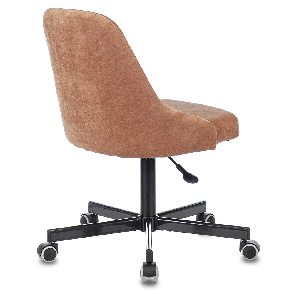 Кресло "Бюрократ CH-340M", ткань, металл, светло-коричневый Velvet 90 - 4