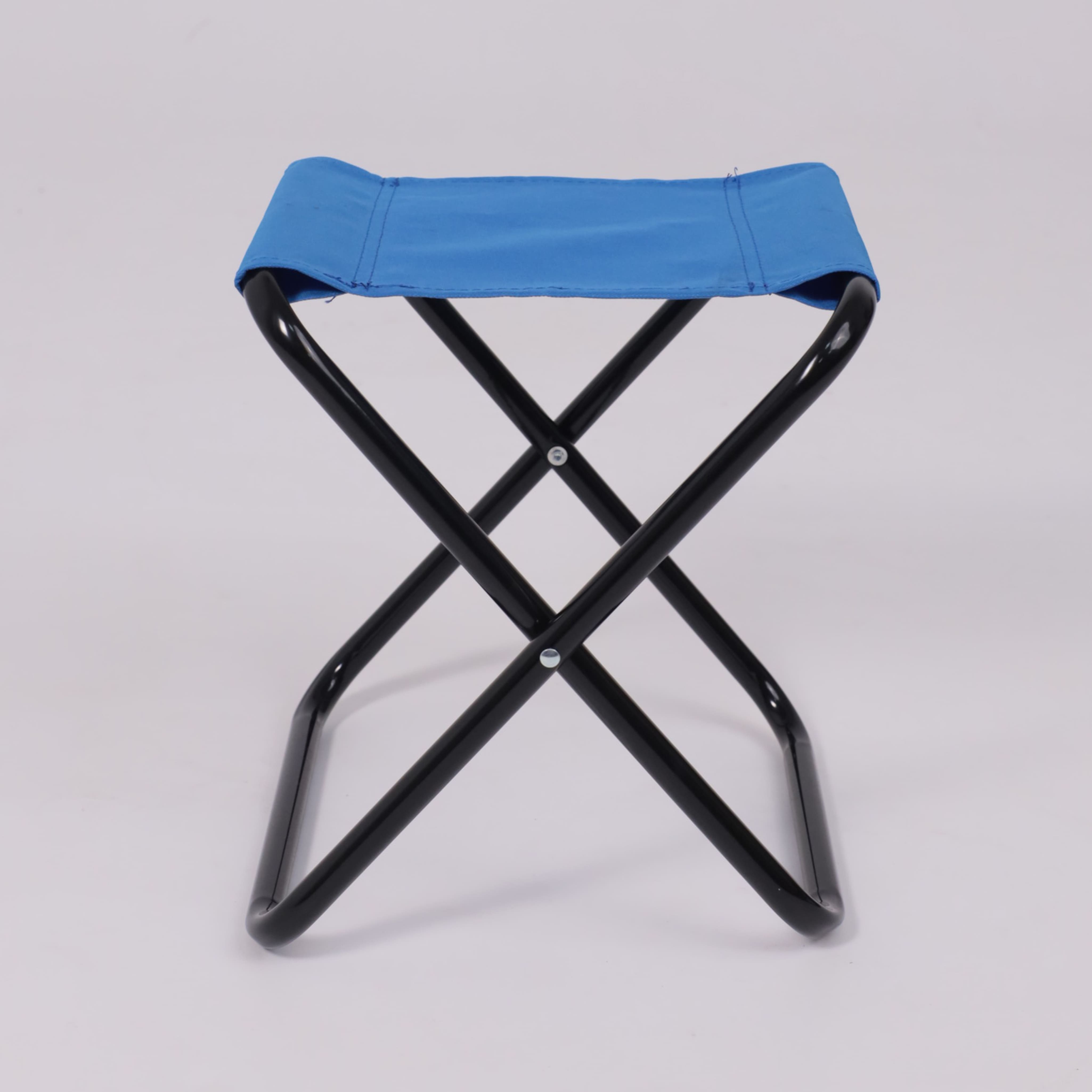 Табурет складной ANGLER, ткань, синий