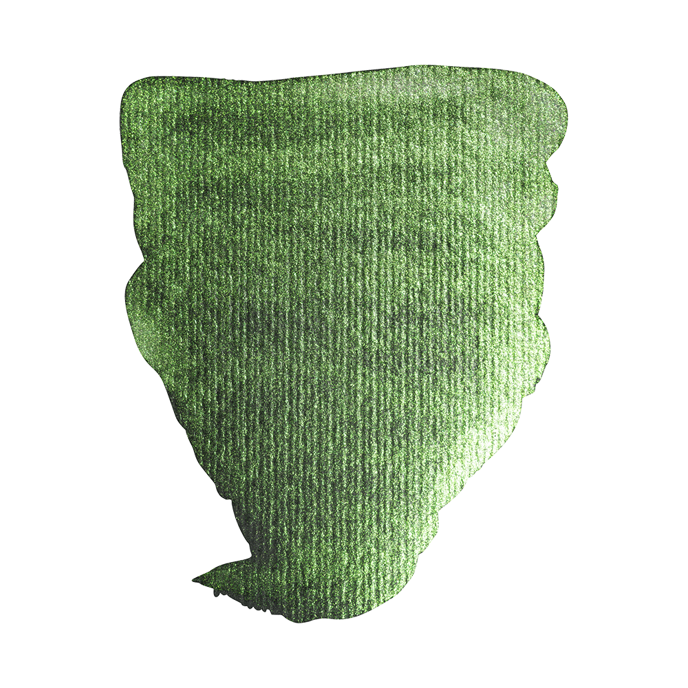 Краски акварельные "Rembrandt", 864 блестящий зелёный, 10 мл, туба