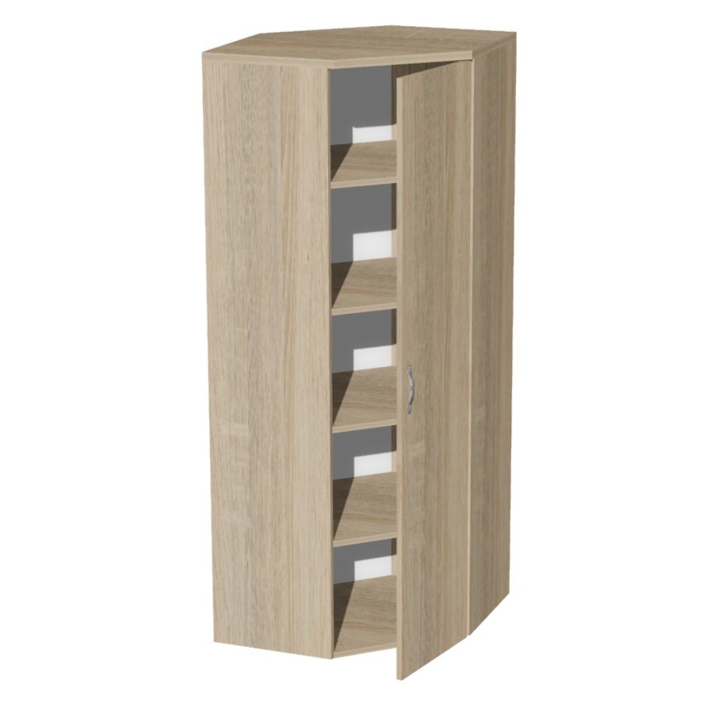 Коллекция Макси шкаф М06.1 угловой, 632x632x1780 мм, сонома