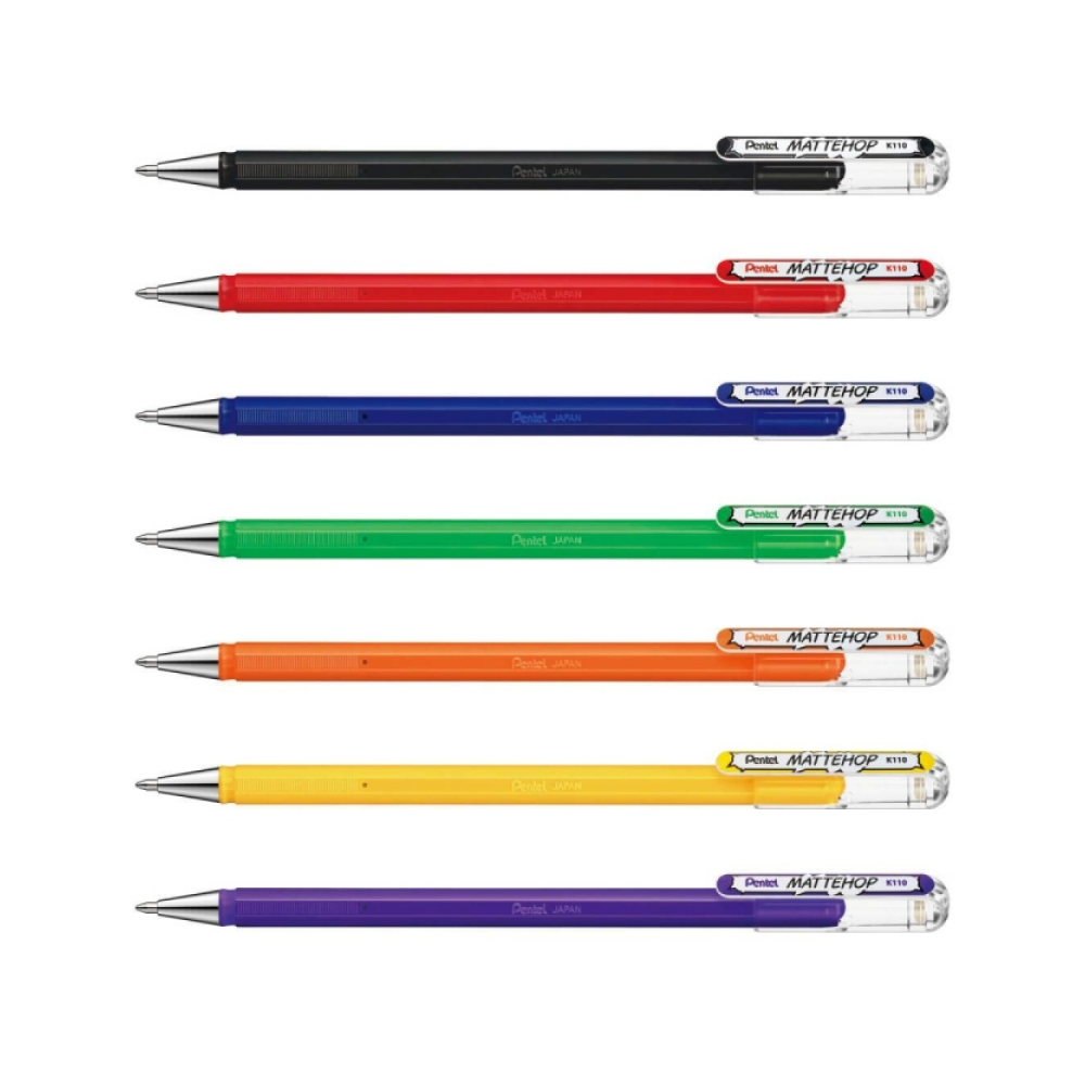 Набор ручек гелевых Mattehop "Original Set", 0.5 мм, ассорти, 7 шт