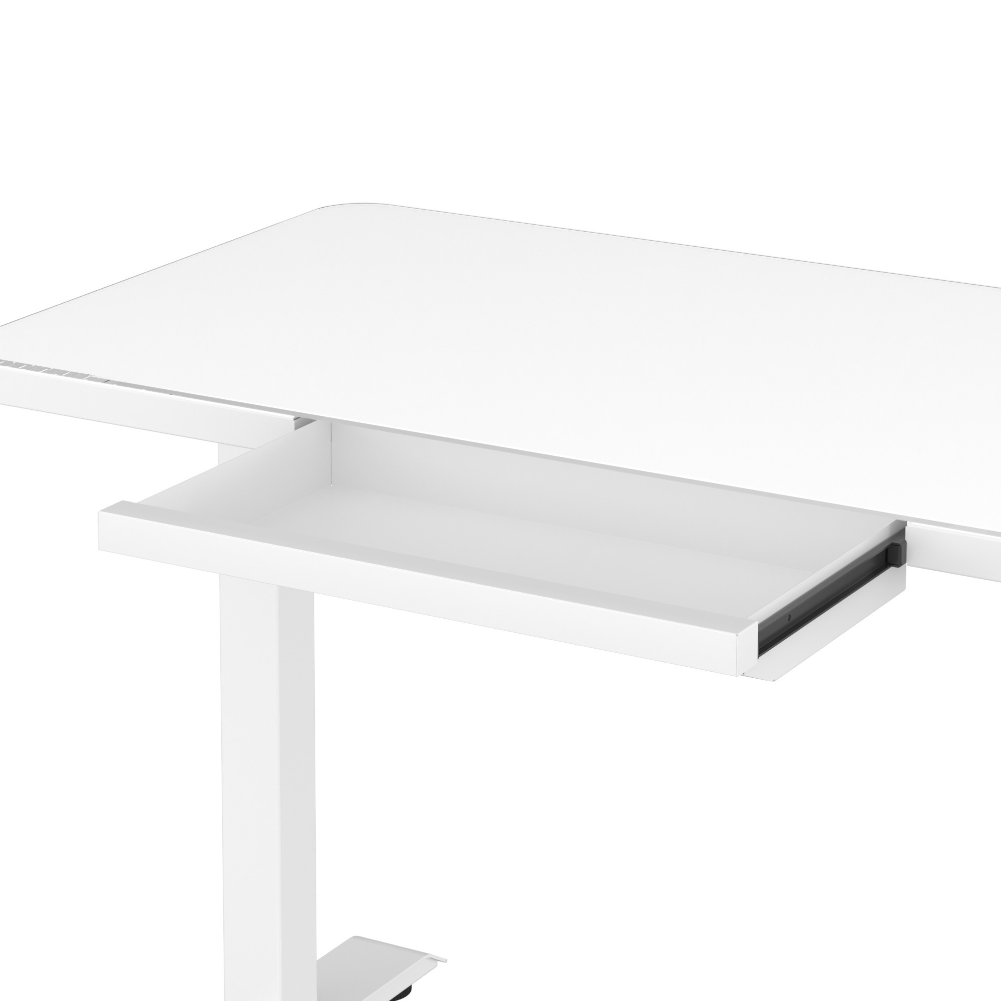 Стол с электроприводом двухмоторный AOKE HOME, белый (AK-GT10-YZF2-W) - 6