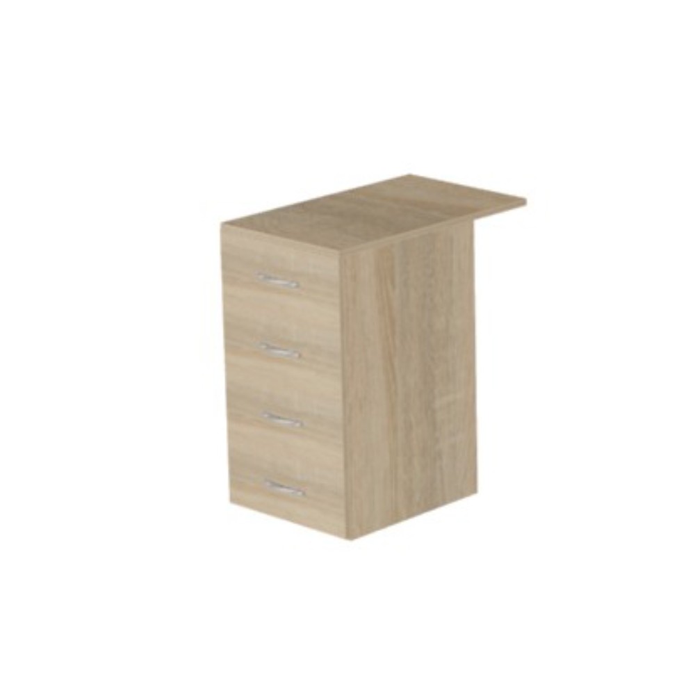 Коллекция Макси тумба М43, 420x680x750 мм, сонома