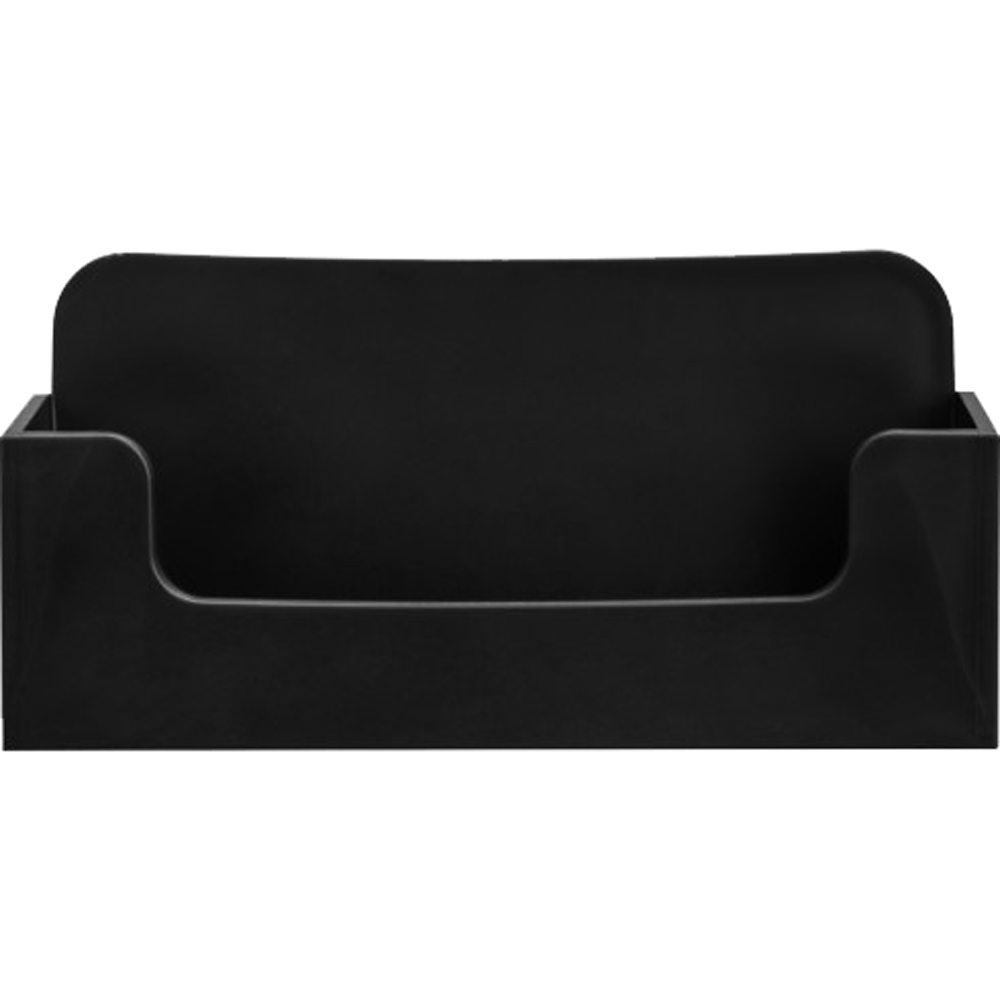 Подставка для визиток "Exacompta", 34x102x47 мм, черный