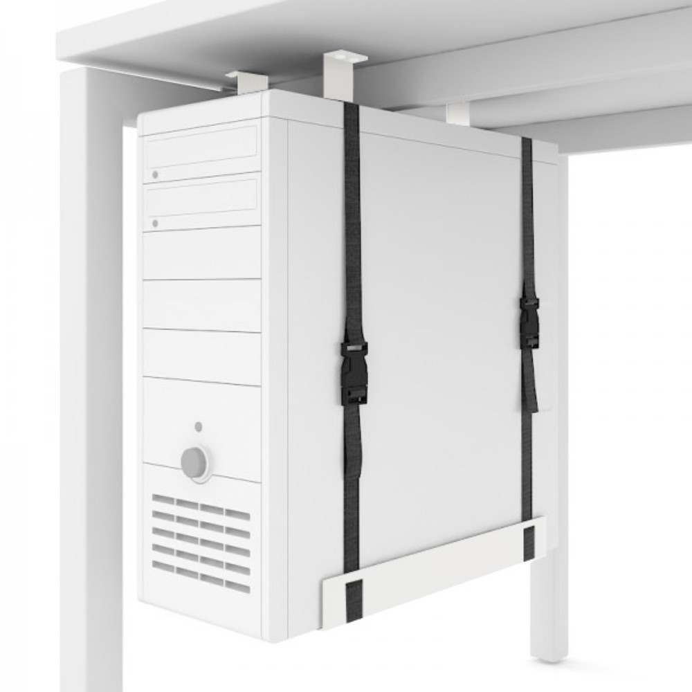 Держатель для системного блока "AK-MF10L-WT", белый