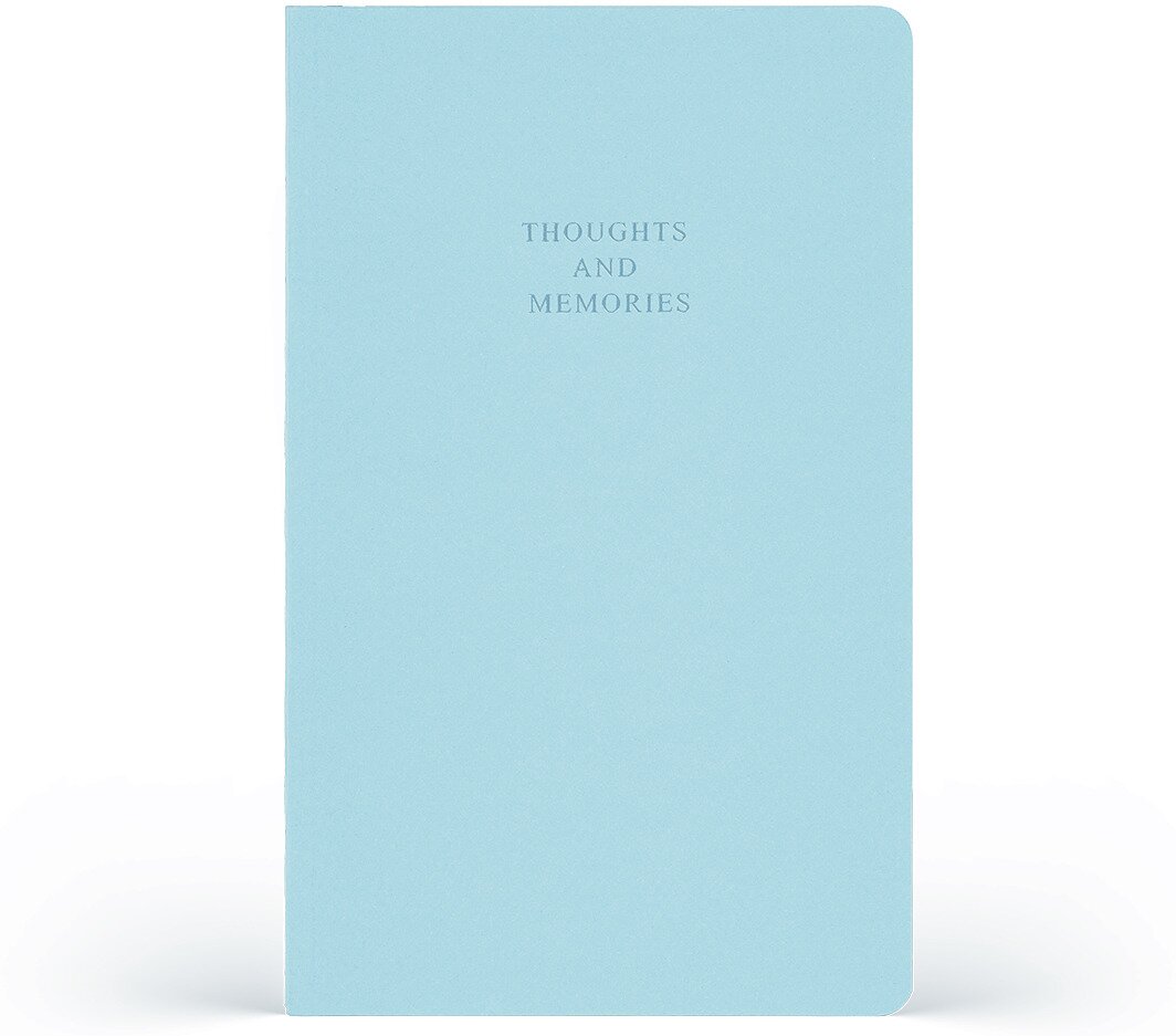 Блокнот "Essential light blue", А5, светло-голубой