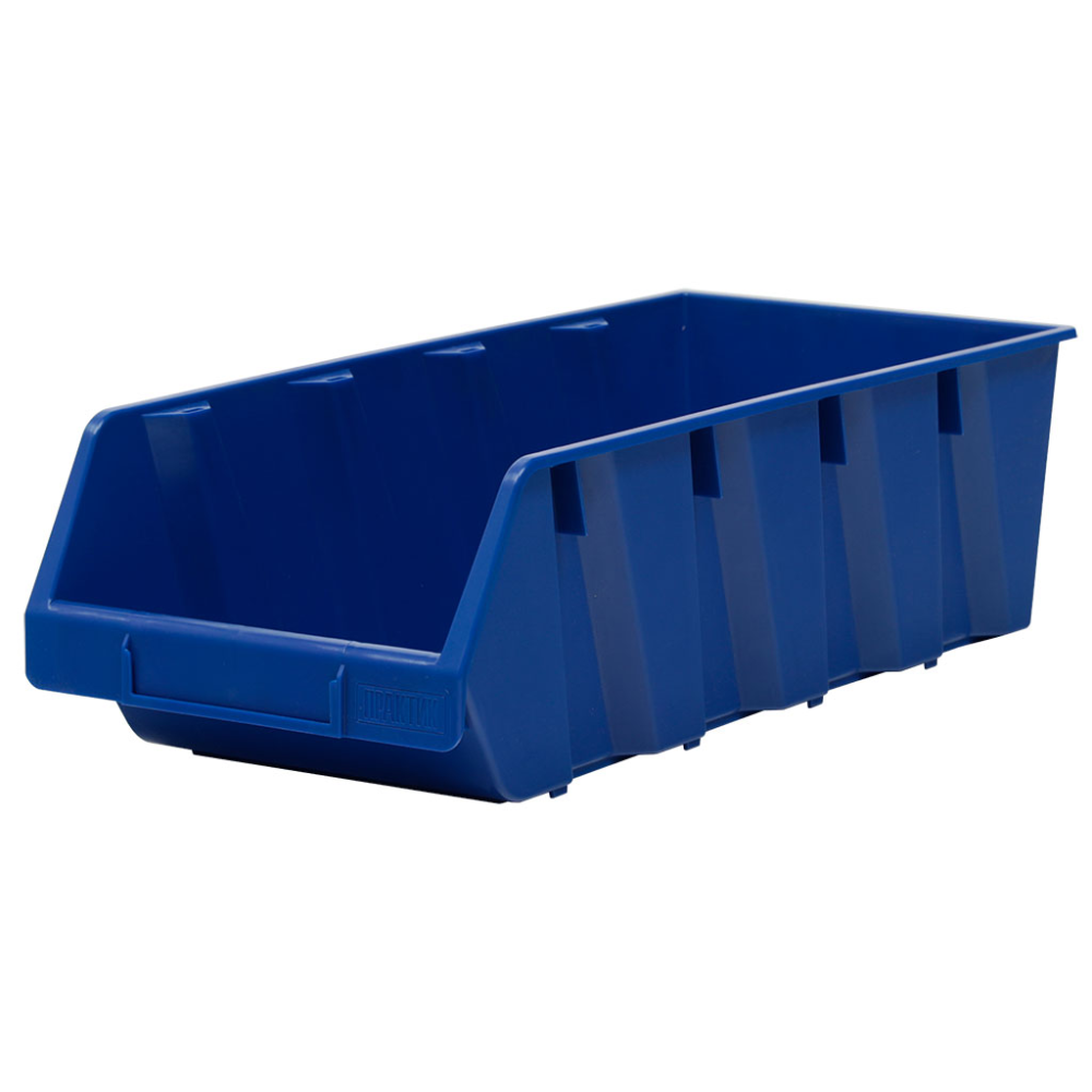 Ящик пластиковый "Практик", 500x230x150 мм, синий