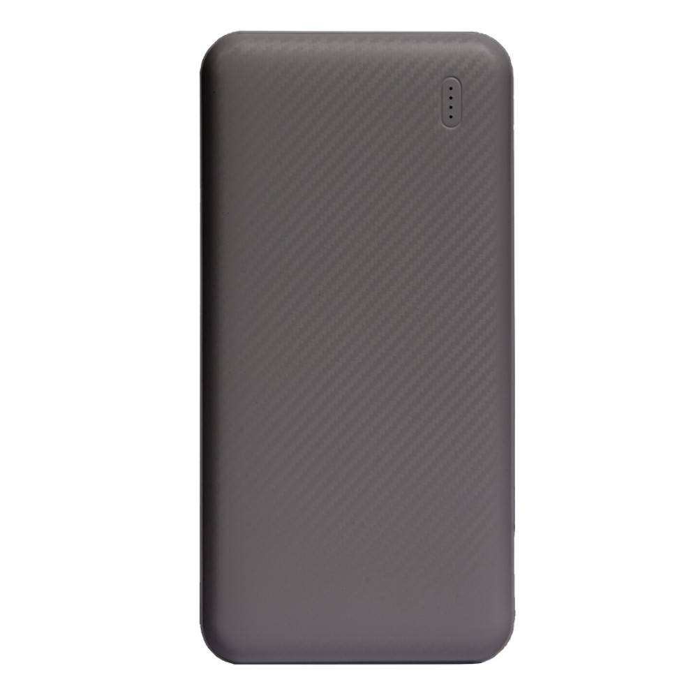 Внешний аккумулятор Power Bank "Rib 10", 10000 mAh, серый