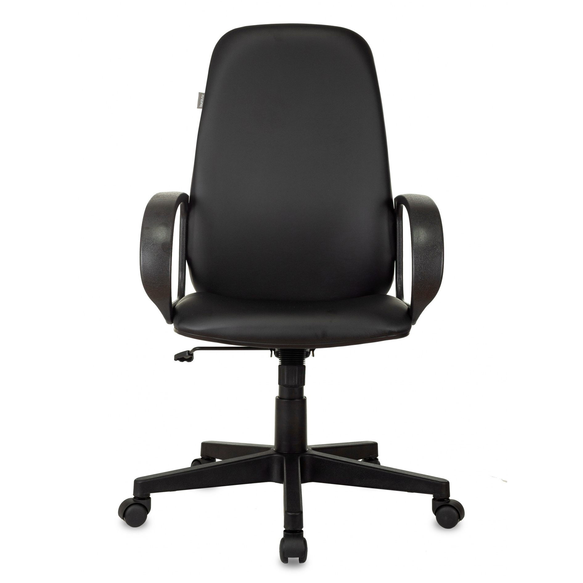 Кресло для руководителя "Бюрократ CH-808AXSN Or-16", экокожа, пластик, черный