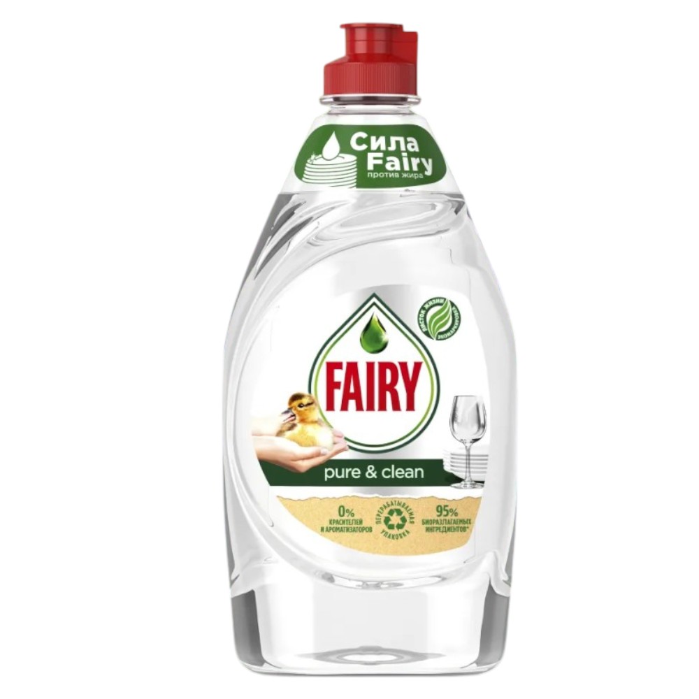 Средство для мытья посуды "Fairy Пьюэр Клин", 450 мл