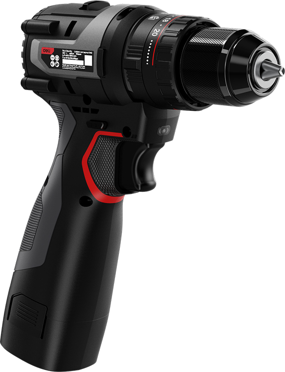 Аккумуляторная дрель-шуруповерт Deli RS EDE-CZ16-1D2 16 В, 45 Нм, 2 АКБ, 2 Ач, сумка - 5