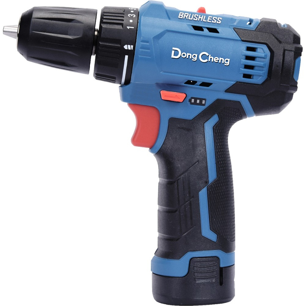 Аккумуляторная дрель-шуруповерт DongCheng DCJZ23-10 (TYPE EK), 12 В, без аккумулятора и зарядного устройства, тип Z