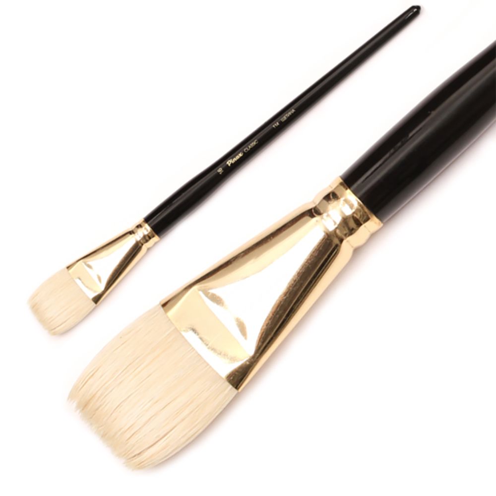 Кисть для рисования "Pinax Artists CLASSIC", щетина, плоская, №14