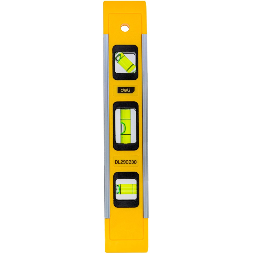 Уровень строительный Deli YS EDL290230, 230 мм, магнит