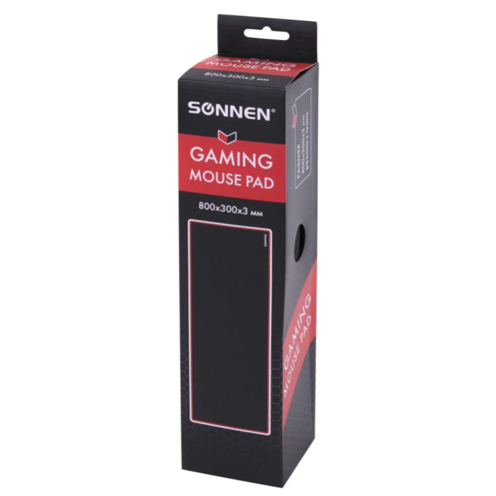 Коврик для мыши "Black Titan XL", 800х300х3 мм, ткань, черный