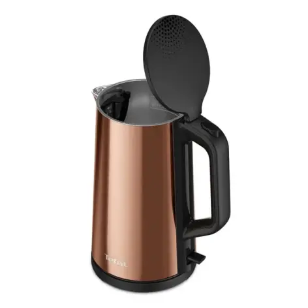 Электрочайник Tefal KI583C10, нержавеющая сталь, золотой, черный