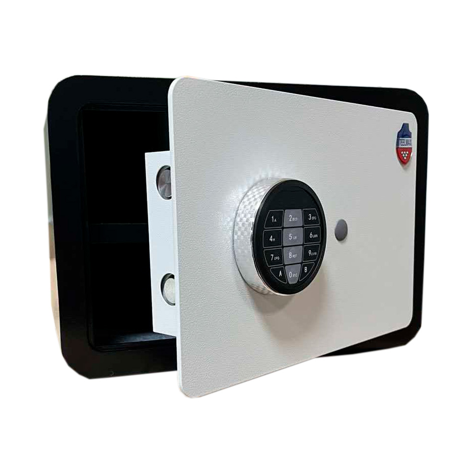 Сейф мебельный STEELMAX 25ER2-C (BLACK/GREY), 250х350х250мм