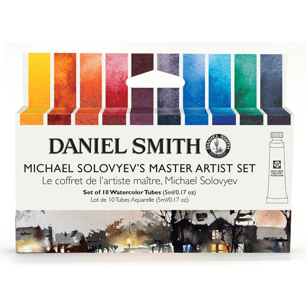 Краски акварельные Daniel Smith "Michael Solovyev's Master Artist Set"
