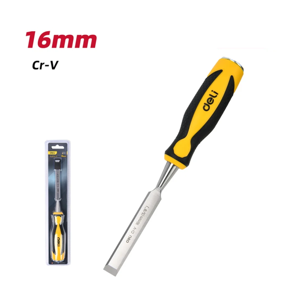 Стамеска "Deli", 16 мм, желтый