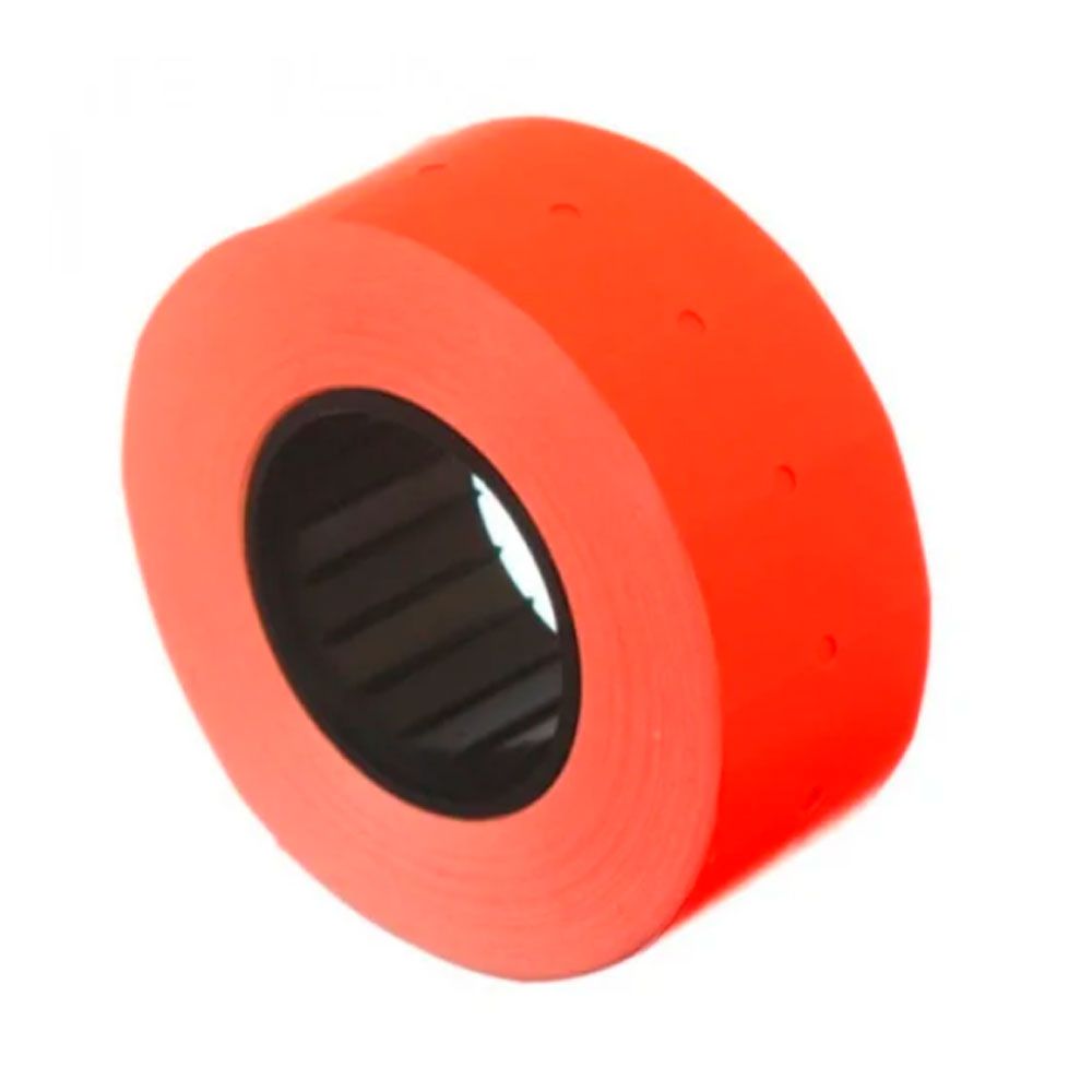  Этикет-лента для этикет-пистолета двустрочная, 1000 шт, цветной