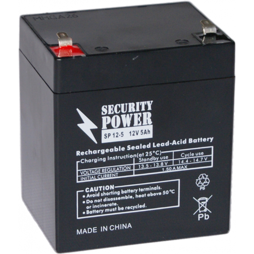 Аккумуляторная батарея Security Power SP 12-5 F2