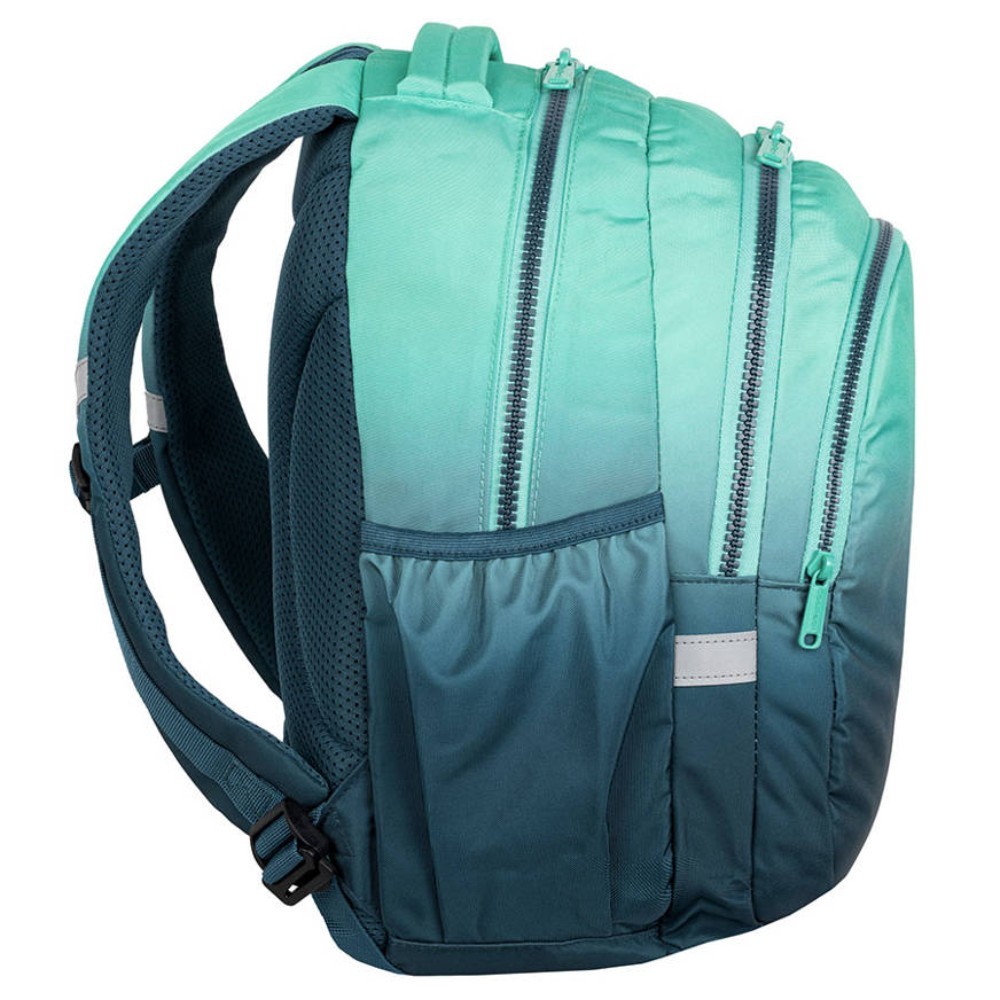 Рюкзак школьный CoolPack "Gradient blue lagoon", зеленый, синий
