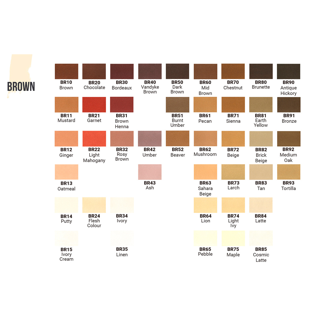 Маркер перманентный двусторонний "Sketchmarker Brush", BR70 каштан