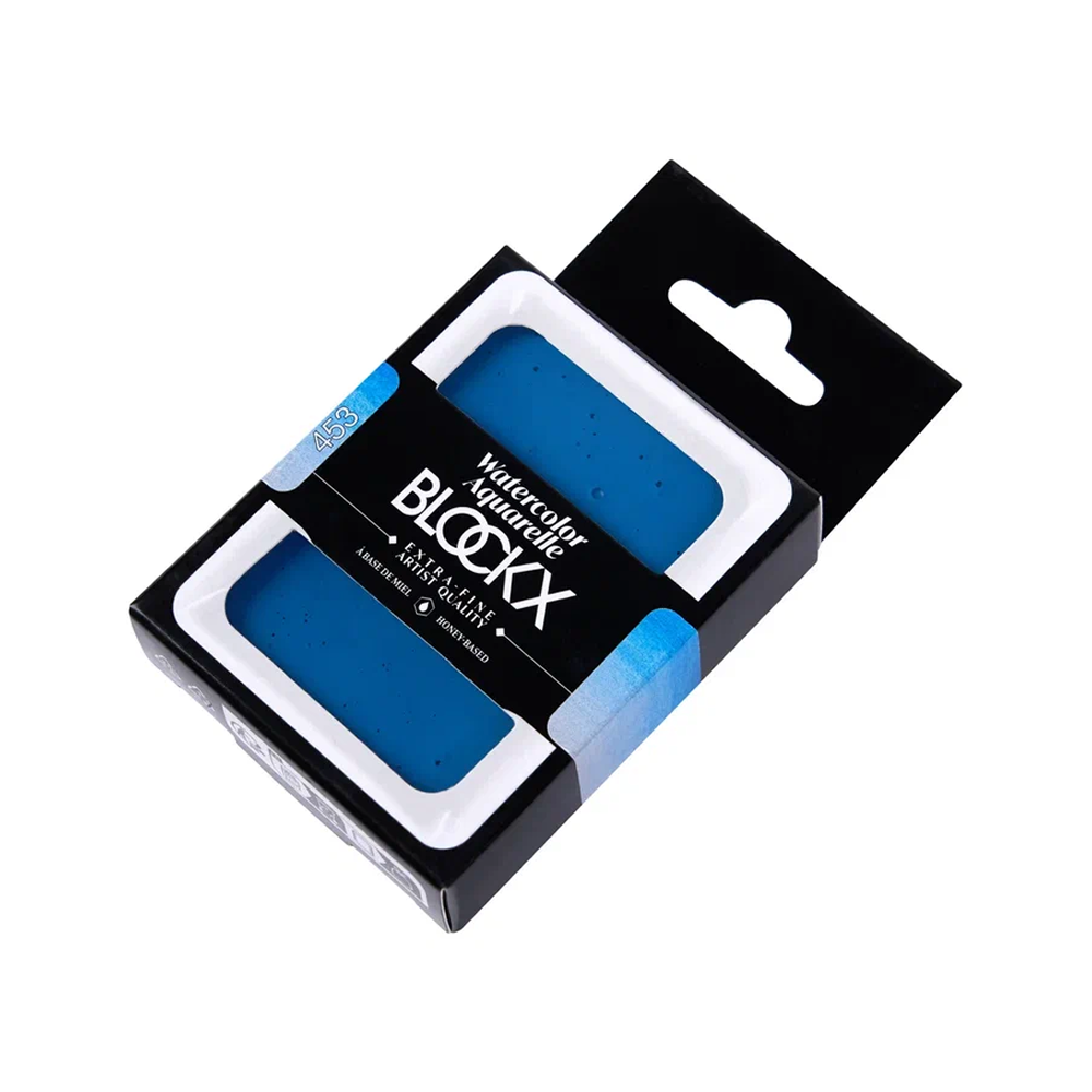 Краски акварельные "Blockx. Giant pan", 453 церулеум серый, 18 мл., кювета