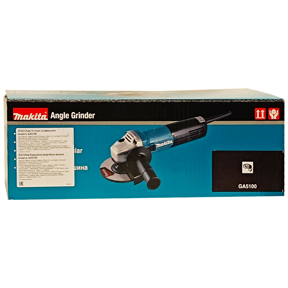 Шлифмашина угловая MAKITA GA5100, 850 Вт, 125 мм