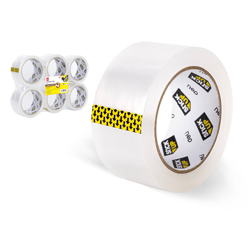 Клейкая лента упаковочная "Deli"