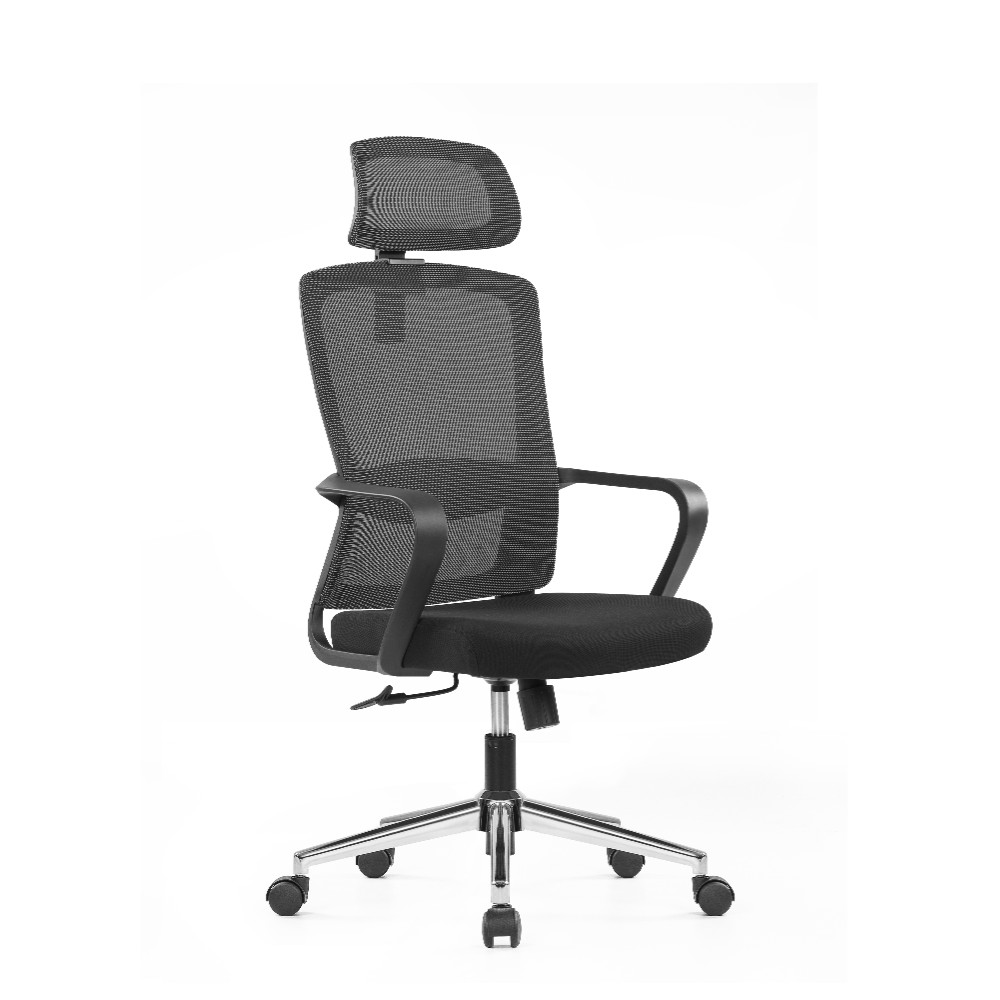 Кресло для руководителя SitZone U-060A, сетка, ткань, черный, - 30%