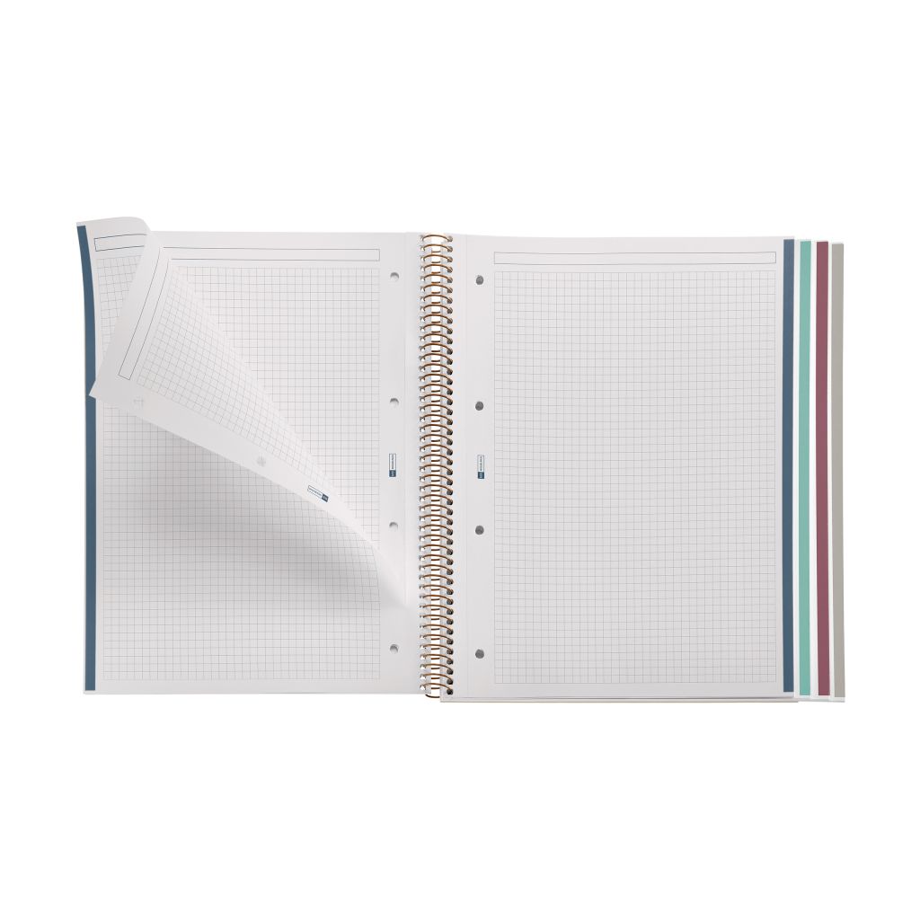 Тетрадь Miquelrius "Midnight Sparkles", А4,120 листов, клетка, темно-синий