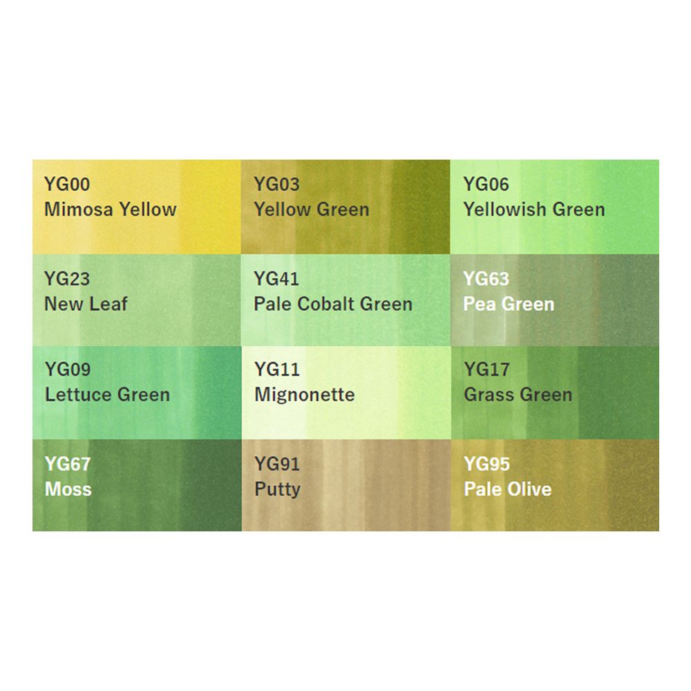 Маркер перманентный "Copic ciao", YG-95 бледно-оливковый