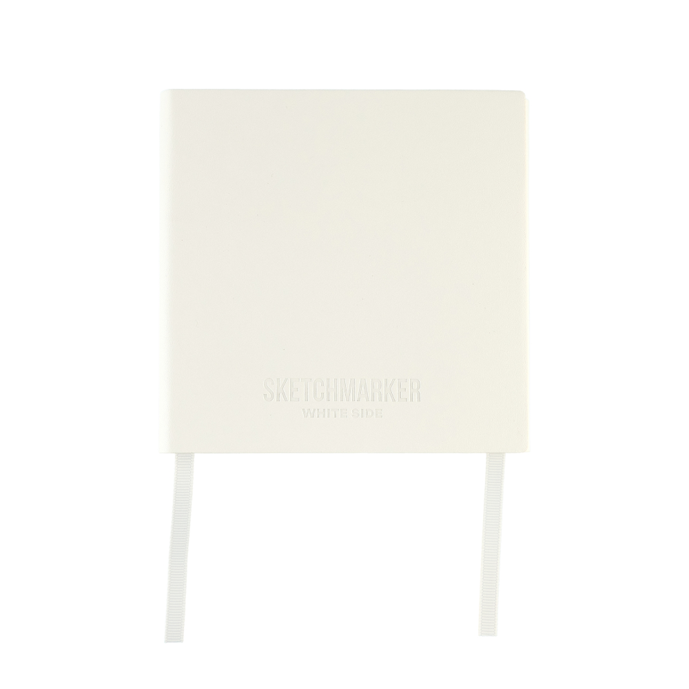 Скетчбук "Sketchmarker Sketch&Write", 12х12 см, 120 листов, бумага молочная, белая