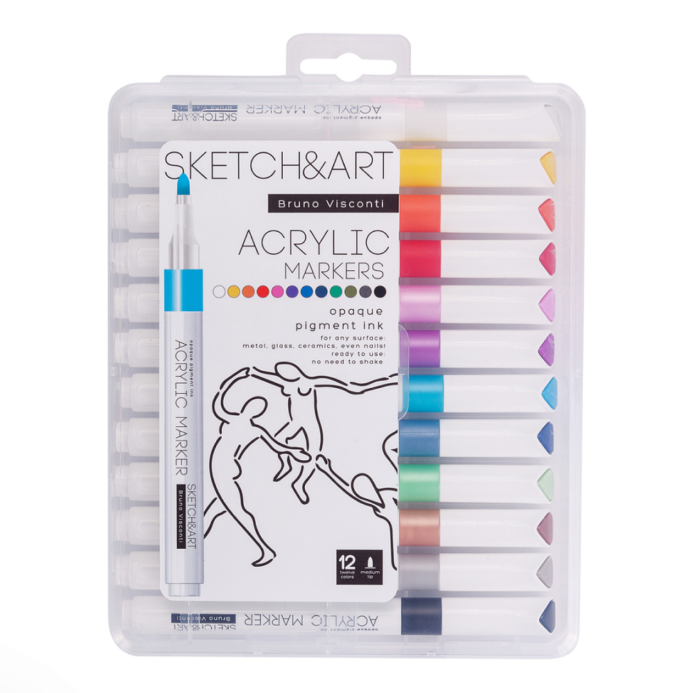 Набор маркеров художественных "Sketch&Art"
