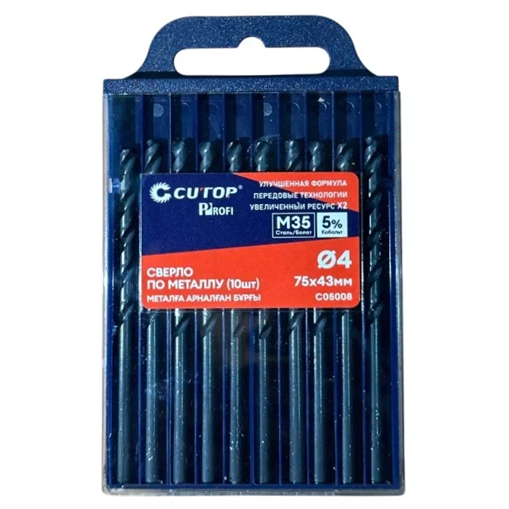 Сверло по металлу CUTOP Profi C05008