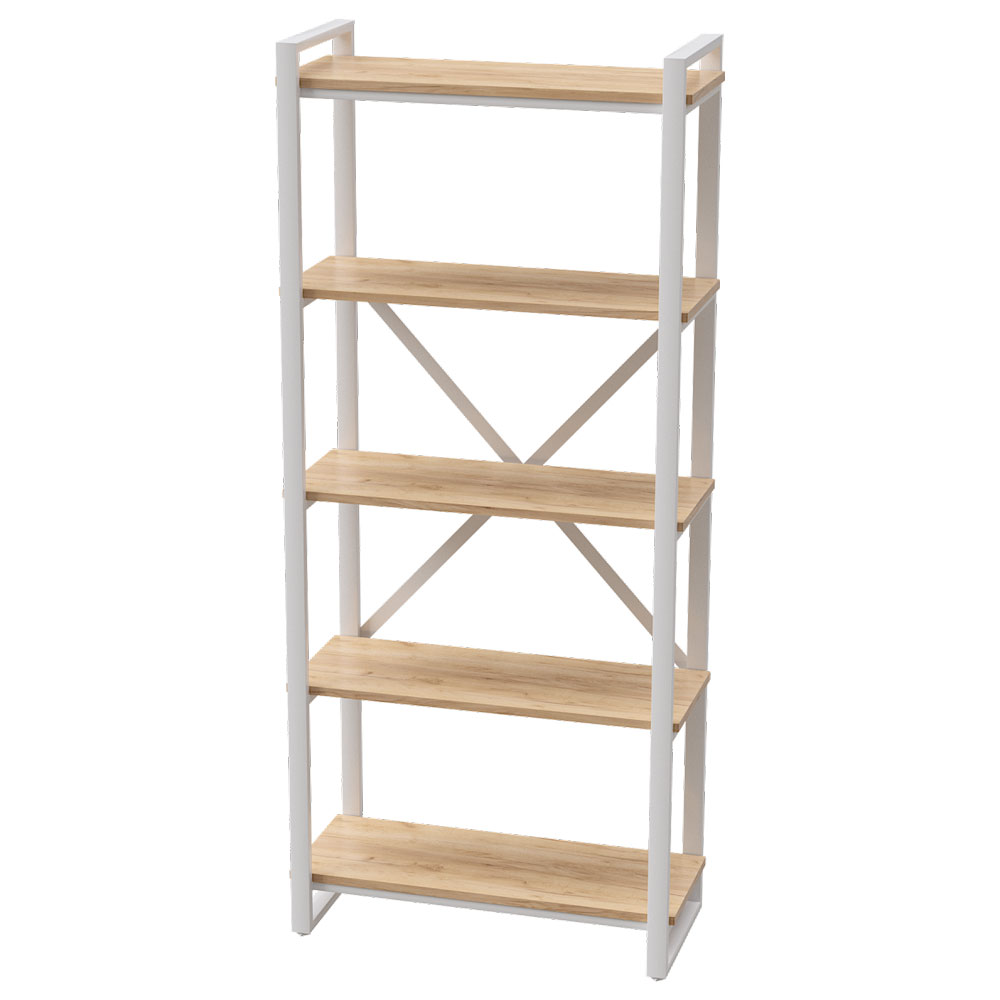 Стеллаж Millwood "Loft CH-3", белый каркас