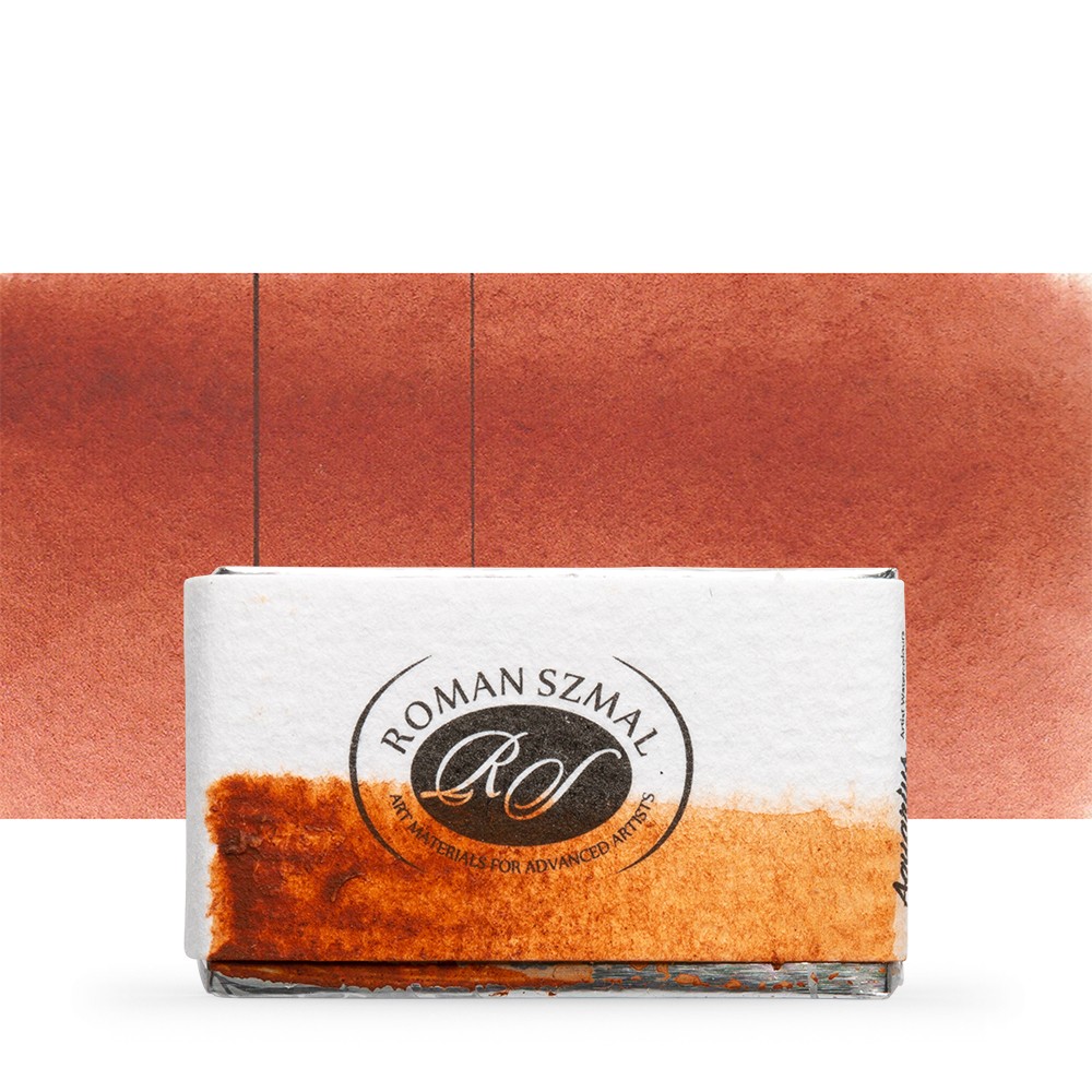 Краски акварельные "Aquarius", 117 помпейский красный, кювета